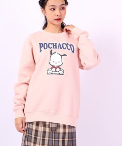 sanrio トレーナー スウェット ハンギョドン クロミ ポムポムプリン ポチャッコ シナモロール ハローキティ サンリオ