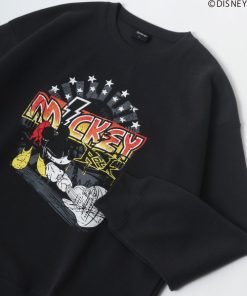 Disney 「Disney」 スウェットカットソー M ブラック系その他3 レディース