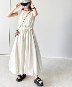 classicalelf 「classicalelf」 ノースリーブワンピース MEDIUM アイボリー レディース