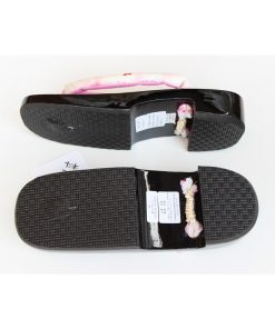 （箱損傷・訳あり）塗り 桐 下駄-No.031（フリーサイズ/下駄サイズ：２４．０センチ/台：桐素材/鼻緒：ポリエステル等/女性/日本製塗料使用/浴衣）【YP100P】